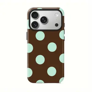 Chocolate Mint Phone Case for iPhone 17 16 Pro max 15 14 Pro 13 12 11 X XR XSMAX and Samsung Galaxy S25 ultra S24 plus S23 FE S22 S21 Creative Design Fresh New Model