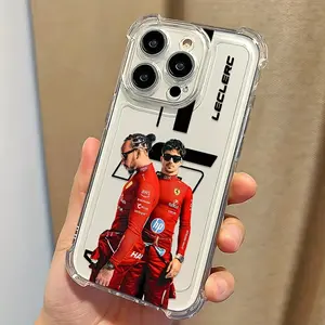 Ferrari F1 Racing Car Pattern Anti-Drop Phone Case Cover, Fits iPhone 17 Pro Max, 15, 16, 14, 13, 11, X, XR Max, Fashion Design, Gift Idea