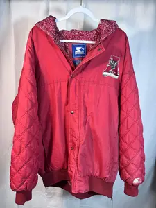 Vintage Starter X Alabama Puffer Jacket XL