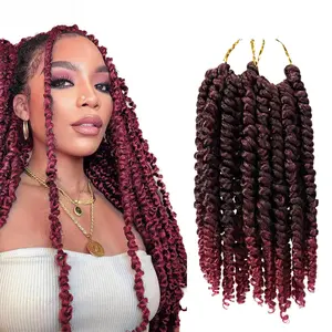 Freetress Crochet Braid 2X SPRING POP in Curly Style