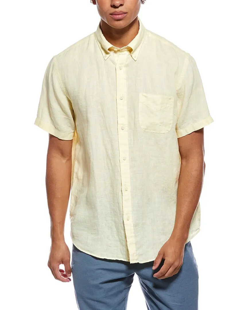 Brooks Brothers Solid Linen Shirt