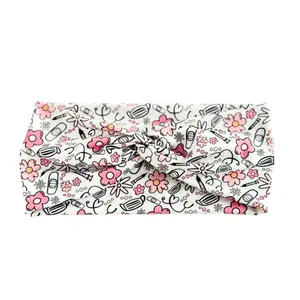 Medical Flowers Twist Headband