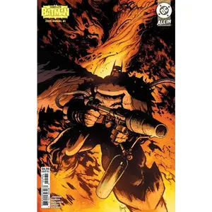 ABSOLUTE BATMAN 2025 ANNUAL #1 (ONE SHOT) Second Printing Cvr B Daniel Warren Johnson Flamethrower Variant