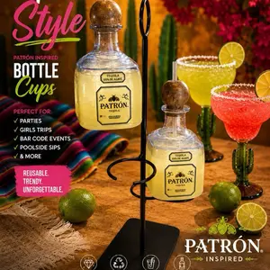 Patron Reusable Cups, Eco-Friendly BPA-Free Drinkware for Daily Use, Leak-Proof Travel Cups
