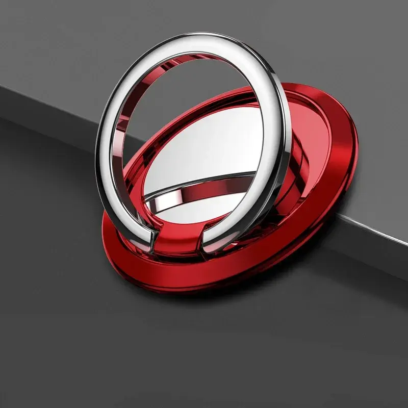 1-5Pcs Magnetic Phone Finger Ring Holder Universal Luxury Rotatable Mobile Phone Stand Grip Back Bracket for Iphone Sumsung NONE