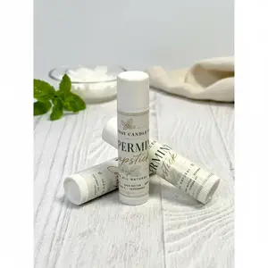 Natural Peppermint Chapstick – Soft Lips + Long Lasting