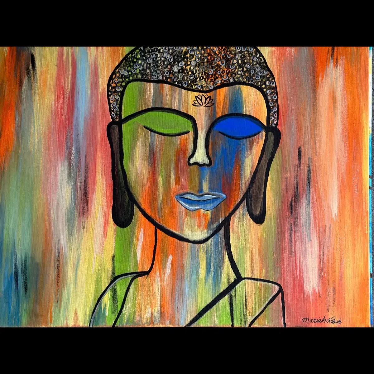 Custom Acrylic Art on Canvas - Handmade Personalized Decor for Any Room - Hanging