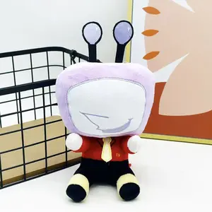 30cm DELTARUNE Tenna Plush Toy Cute Sitting Posture Stuffed Doll Home Decoration Gift