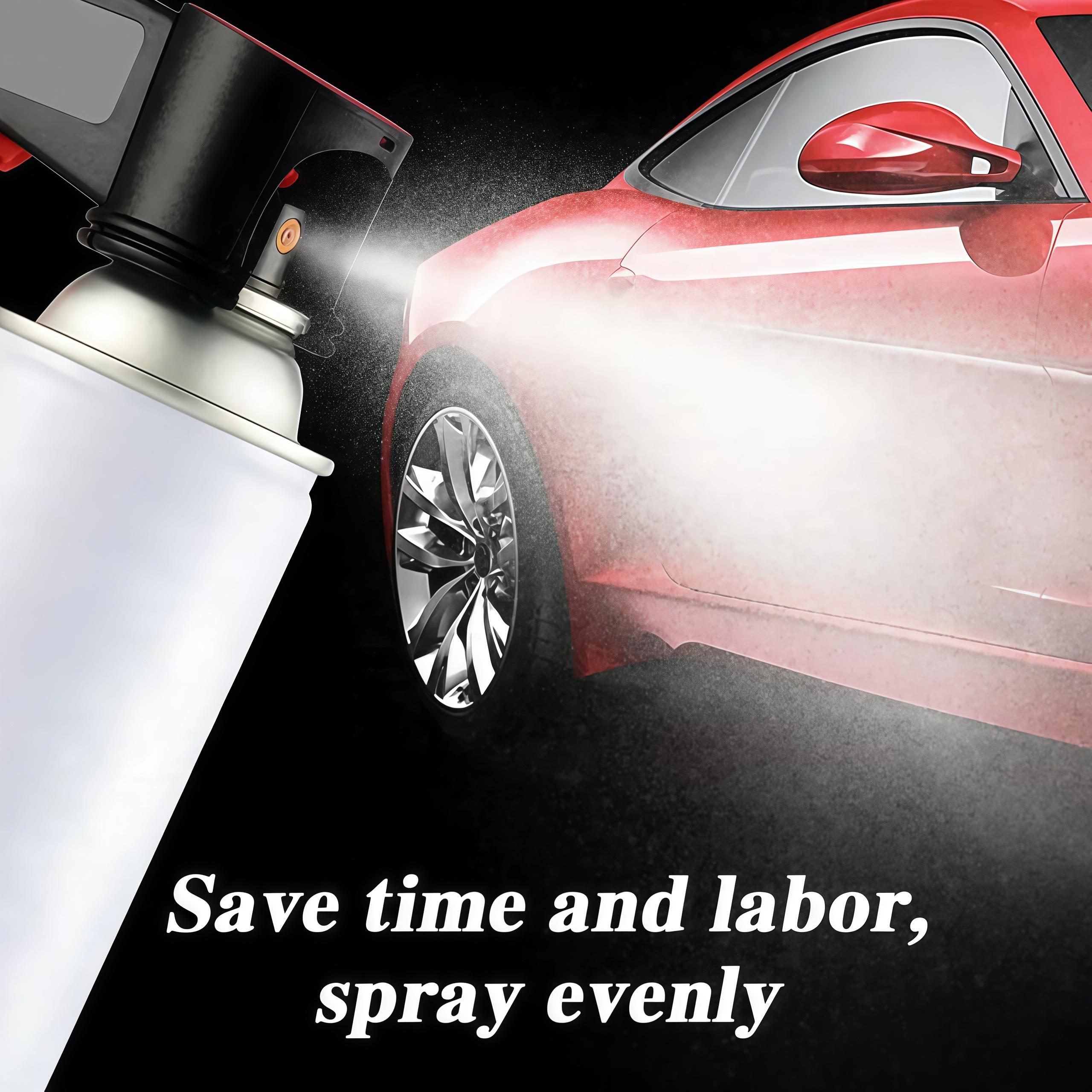 Universal spray gun handle, press type spray paint assistant tool, aerosol spray gun handle, self spray paint conversion gun, paint spray assist handle, red and black plastic spray gun, portable spray paint handle, detachable aerosol tank gun holder,