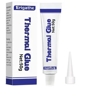 50gram Conductive Thermal Glue, Silicone Viscous Adhesive Compound, High Performance Heatsink Glue for LED/GPU/MOSFET/Printer/Chipset/IC