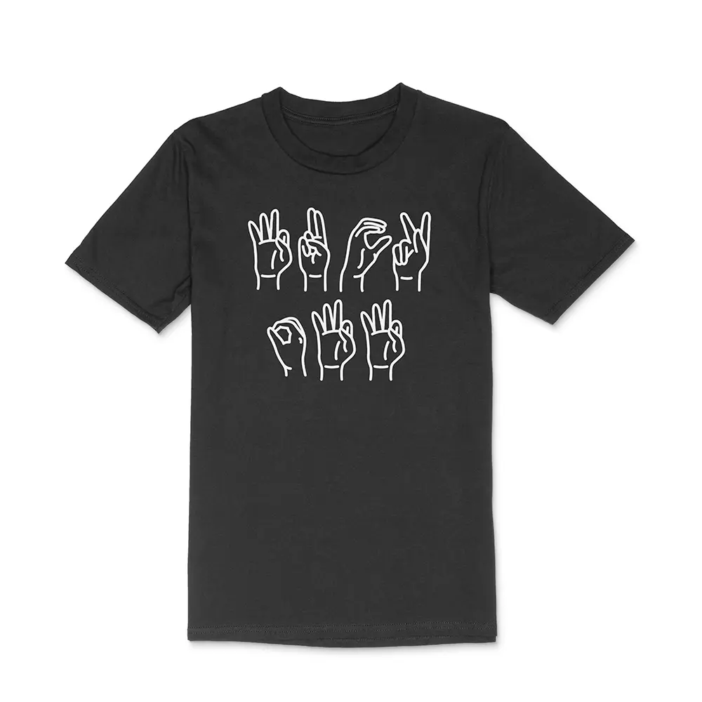 Men’s ‘F Off’ in Sign Language T-Shirt