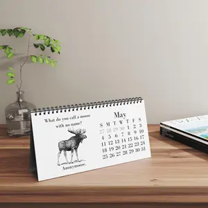 2025 Dad Joke Desk Calendar , Gift for Family