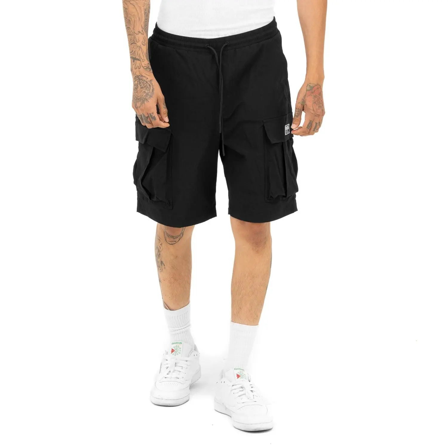 Pro Club Men's Classic Relaxed Fit Cargo Shorts, 9.5" Inseam, Comfort Stretch Nylon-Spandex Fabric, Multiple Pockets, Mid-Length Menswear Bottoms, Stretchy