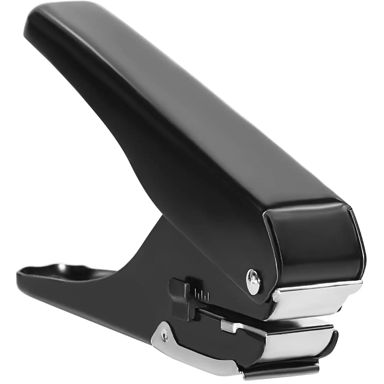 Hole Punch  Upgraded All-metal Construction Puncher For Diy Crafts Paper (elliptical Aperture:0.6 X 0.16 Inch)
