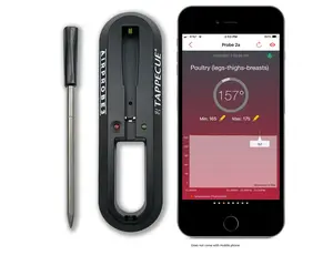Tappecue AirProbe3 Smart Meat Thermometer - Sends Alerts Directly to your Smartphone for Monitoring Cooks from Anywhere