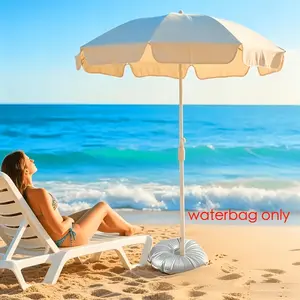 Multi-Functional Water-Fillable Base Suitable for Applications Requiring Enhanced Stability Such As Sun Umbrellas, Flagpoles, Photography Stands, Party Arches, And More Round Counterweight Bag for Outdoor Commercial Use Base Solely