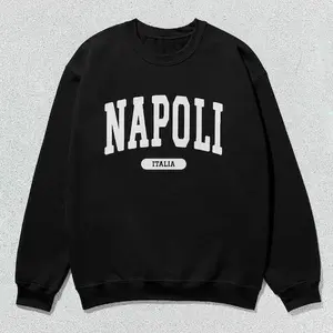 Napoli Sweatshirt Italia Collegiate Crewneck Sweater Unisex