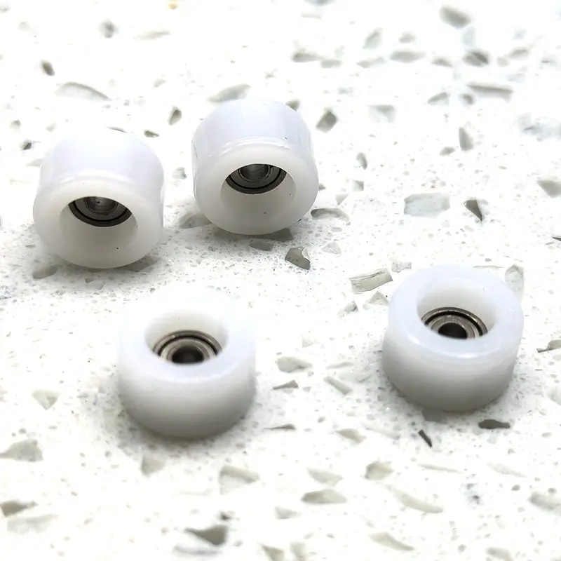 4pcs Finger Skateboard Wheels 7.3mmx4.5mm, Rolling Wheels, Unisex Toy Parts, Skateboard Accessories, Skateboard Hardware, Roller Wheel, Ca Prop-65 Compliant, No Battery Required, Ideal for Kids & Adults