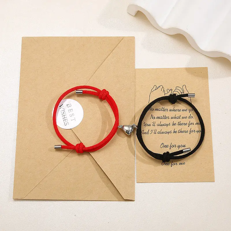 Magnetic Couple Bracelet Set