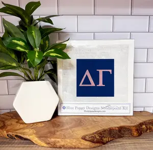 Delta Gamma Needlepoint Kit