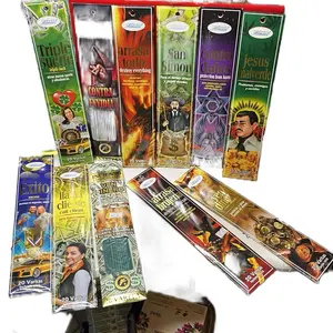 Inciense Sticks Llama Cliente Ven Dinero Contra Daños y Much Is Mad 20 Varitas para Protección y Atraer Fortuna