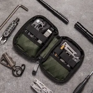 Heavy Duty X-Pac Waterproof EDC Tool Bag Multi-Functional Large Capacity Storage Pouch Tactical Outdoor Gear Organizer