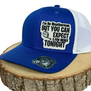 Custom Trucker Hat: I'm no Weatherman - Adjustable SnapBack, Unique Style, Durable Materials - Fashion Accessory for Men and Women