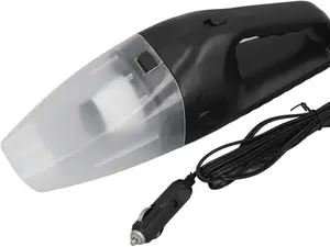 Car Vacuum Cleaner - 120W Strong Suction Compact Quiet Handheld Portable Wet Dry Vacuum, Lightweight with Multiple Attachments, Compact Handheld Vacuums, Quiet Handheld Vacuums