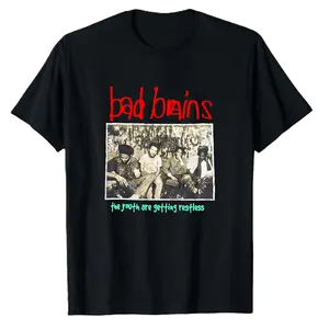 Rare Bad Brains Band Men's T-Shirt Sweatshirt, Unisex Cotton Fabric, Gift For Fan