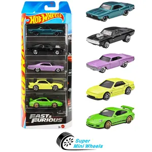 Hot Wheels 1:64 Fast & Furious 5 Pack Cars Set 2025