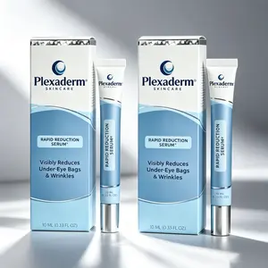 10ml Plexaderm Fast-Acting Eye Serum, Instantly Lift Sagging Under-Eye Skin, Smooth Wrinkles & Fade Dark Circles for Daily Anti-Aging Care