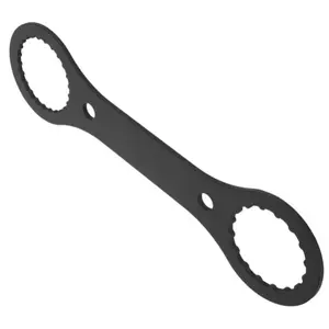 1pc Durable Metal Bottom Bracket Wrench, Black Hollow Crankset Disassembly Tool for Mountain and Road Bikes, Bicycle Maintenance Tool|Practical Bicycle Tool|Precision Engineering