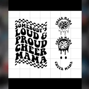 Cheer Mom Auto Decal