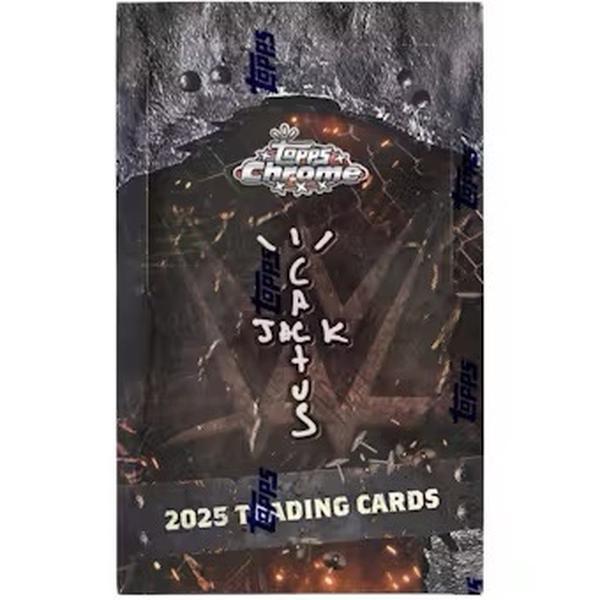 (Shipped Sealed) 2025 Topps Chrome WWE x Cactus Jack Hobby Box