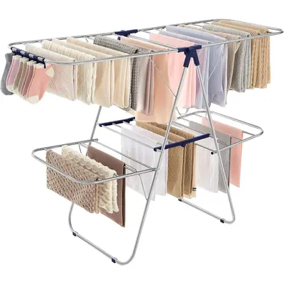 Ikea Clothes Soaking Stand BOAXEL Drying Rack, White, 80x40 Cm IKEA UK