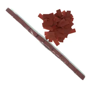 Maroon Tissue Confetti - Speed Load Cannon Sleeve (1/4lb)
