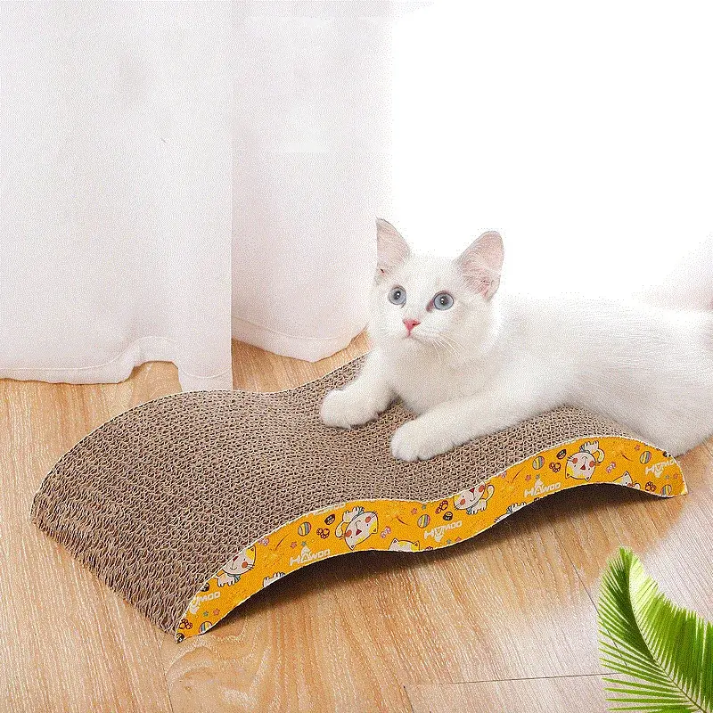 Cat Scratching Pad Corrugated Cardboard Scratch Board Cat Lounger