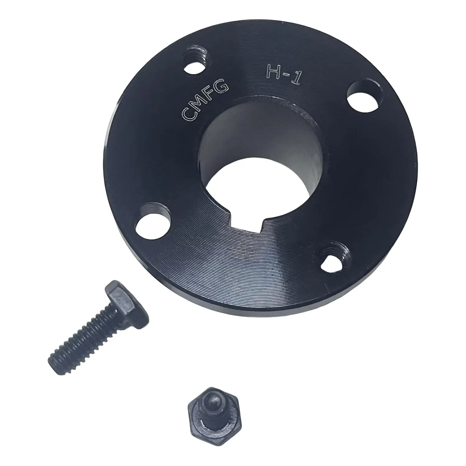 H-1 STB Split Taper Bushings,1 inch Bore Carbon Steel Material, H Type Split Lock Bushings for Pulleys/Sheave