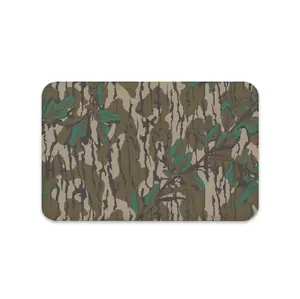 Original Greenleaf Everything Bottom Lands Camo Floor Mat (Multiple Sizes) Flannel - Floor Mat with Camouflage Design