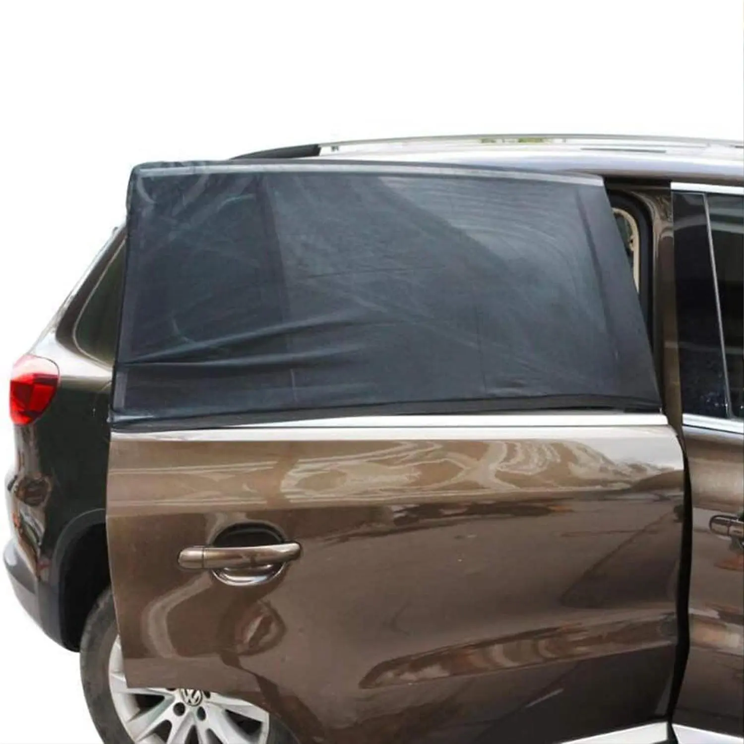 SUV Car Window Sun Shade & Mosquito Net (2 Pack),Anti-UV Bug Protection Sunshade Universal Quick-Fold accessories for Visor Privacy Window Sunshade Magnetic 4Runner Rear Window Shade, CX5 Window Sunshade