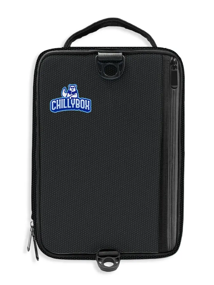ChillyBox Midnight Black - Sleek All-Day Cold Insulated Lunch Solution