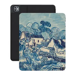 Van Gogh | Landscape With Houses iPad Case