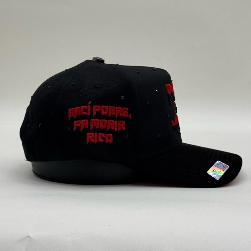 Cap Hats “Rico O Muerto” (Red)
