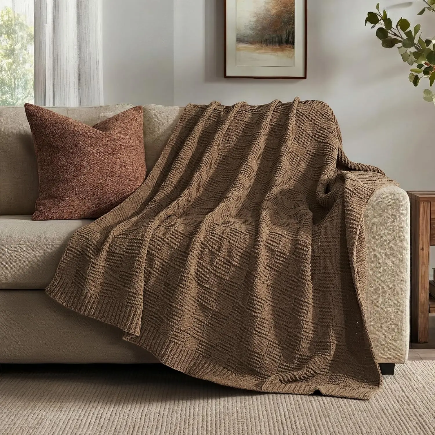 Checkered Camel Brown