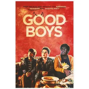 Good Boys Poster Movie Posters 1 Decorative Painting Canvas Wall Art Living Room Posters Bedroom