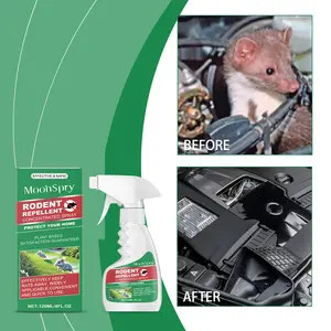 MoonSpry Mint Rodent Repellent Spray for Cars, Engines, Outdoor and Indoor Use, Rat Nemesis Repellent Spray