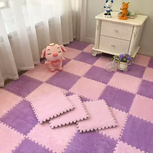 10-Piece Faux Fur Patchwork Rug Set, Washable Carpet for Bedroom & Living Room, Soft Home Decor, Home Decor Rugs, Cozy & Warm Atmosphere, Indoor Floor Rug