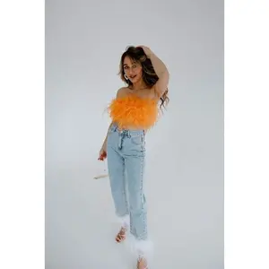 Fila Ostrich Feather Top - Orange