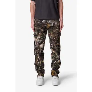 mnml D152 Cargo Straight Denim - Hunter Camo