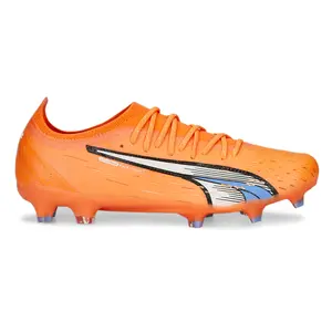 PUMA Womens Ultra Ultimate Firm GroundArtificial Ground Soccer Cleats Cleated, Firm Ground, Turf - Orange